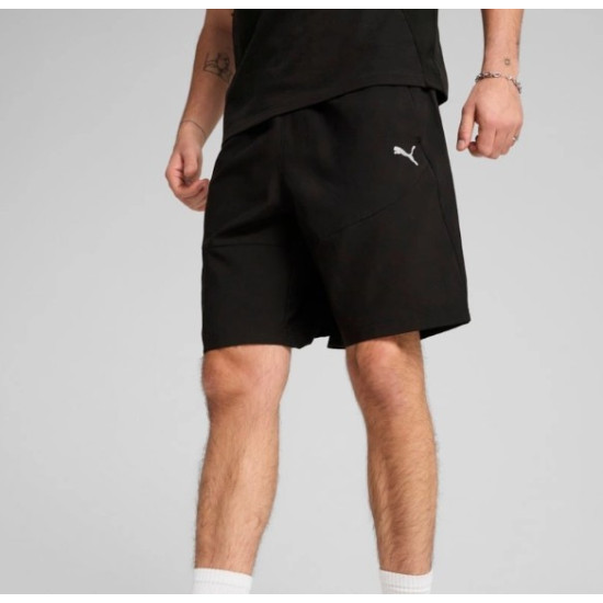 PUMA pánske šortky pumatech cargo Woven black PUMA pánske šortky pumatech cargo Woven black