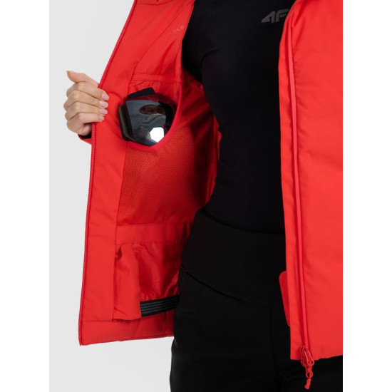 4F dámska lyžiarska bunda F0806 red 4F dámska lyžiarska bunda F0806 red