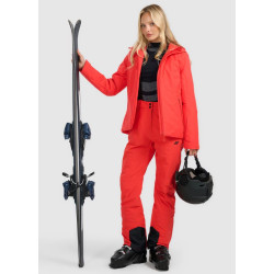 4F dámska lyžiarska bunda F0954 red