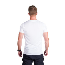 Northfinder pánske outdoorové technické tričko ALEKSANDER white