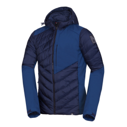 Northfinder Pánska mestská hybridná bunda Barry BU-5153SP bluenights