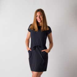 Northfinder Dámske outdoorové strečové šaty BRAYLEE SA-4550OR  black 