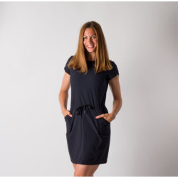 Northfinder Dámske outdoorové strečové šaty BRAYLEE SA-4550OR  black 