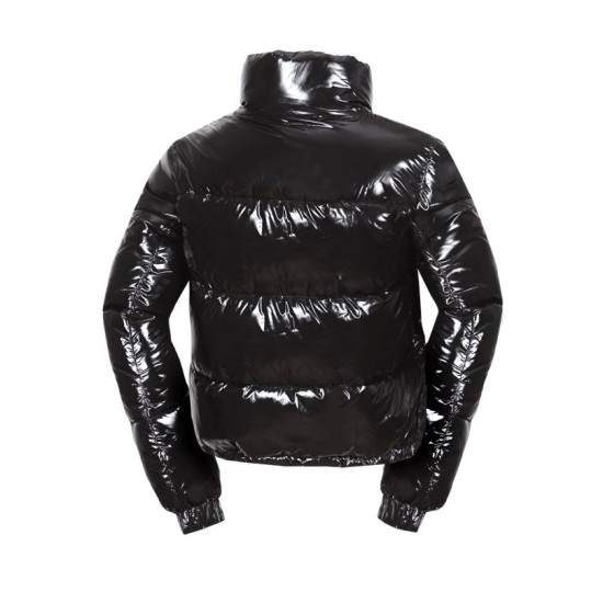 Northfinder  Dámska trendy krátka zateplená bunda MADILYNN black BU-6368OR