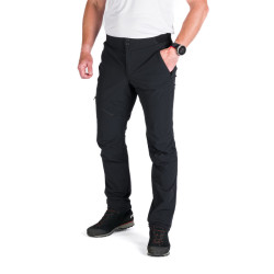 Northfinder NO-3928OR pánske zbaliteľné ľahké strečové nohavice regular fit CHUCK black 