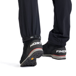 Northfinder NO-3928OR pánske zbaliteľné ľahké strečové nohavice regular fit CHUCK black 