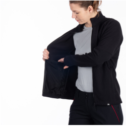 Northfinder Dámská flísová mikina NorthPolar® ERMA MI-4812OR black