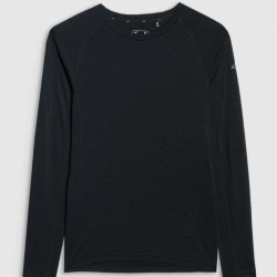 4F dámske merino tričko dlhá rukáv F433 deep black 4F dámske merino tričko dlhá rukáv F433 deep black