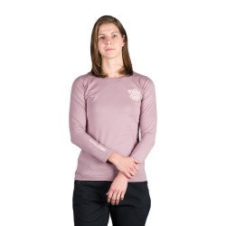 Northfinder Dámske tričko z organickej bavlny HAILIE oldrose