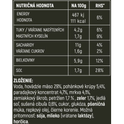 CAMPCORE HOT BEEF – Hovädzí guláš s pohánkovou kašou CAMPCORE HOT BEEF – Hovädzí guláš s pohánkovou kašou