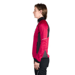 Northfinder Dámsky aktívny komfortný melanžový sveter JACLYN cherryblack