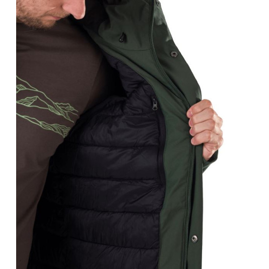 Northfinder pánsky kabát JAKUB BU-5337OR darkgreen