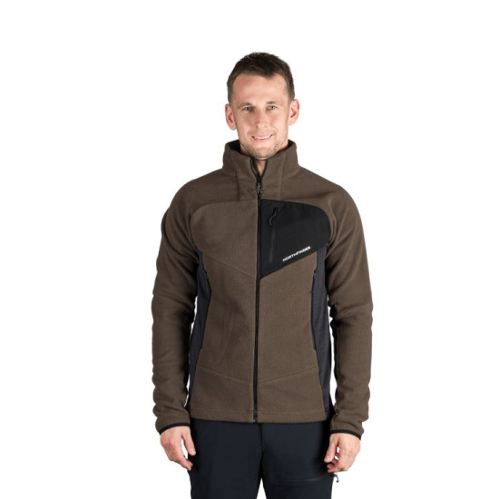Northfinder mikina MI-3880OR JEDRZEJ brownblack