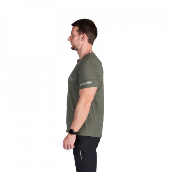 Northfinder Pánske outdoorové tričko z organickej slub bavlny JORG Northfinder Pánske outdoorové tričko z organickej slub bavlny JORG