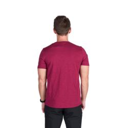 Northfinder pánske tričko Jorg darkred