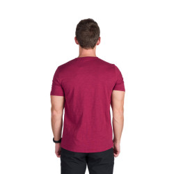Northfinder pánske tričko Kaspar darkred