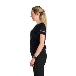 Northfinder dámske outdoorové merino tričko LINDSEY black 