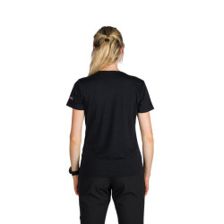 Northfinder dámske outdoorové merino tričko LINDSEY black 