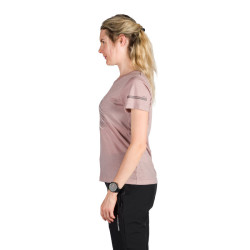 Northfinder dámske outdoorové merino tričko LINDSEY lightpink