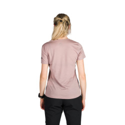 Northfinder dámske outdoorové merino tričko LINDSEY lightpink