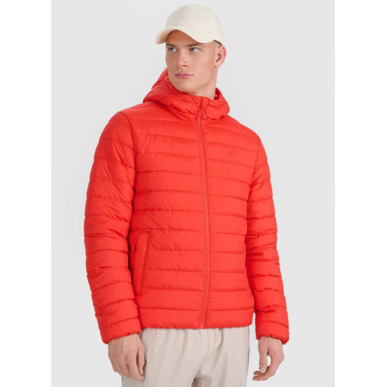 4F pánska bunda 4FWAW25TDJAM59 red 4F pánska bunda 4FWAW25TDJAM59 red