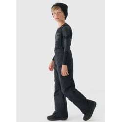 4F Chlapčenské lyžiarske nohavice s membránou 5000 čierne 4FJWAW24TFTRM654