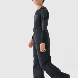 4F Chlapčenské lyžiarske nohavice s membránou 5000 čierne 4FJWAW24TFTRM654