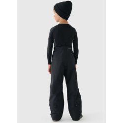 4F Chlapčenské lyžiarske nohavice s membránou 5000 čierne 4FJWAW24TFTRM654