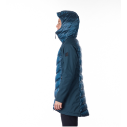 Northfinder Dámska hybridná zateplená bunda MARGIE BU-6155SP inkblue