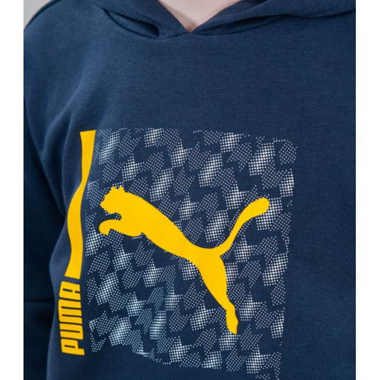 Mikina detská PUMA 670859 43 tmavomodrá Mikina detská PUMA 670859 43 tmavomodrá