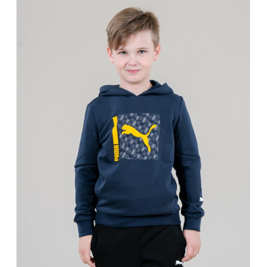Mikina detská PUMA 670859 43 tmavomodrá Mikina detská PUMA 670859 43 tmavomodrá