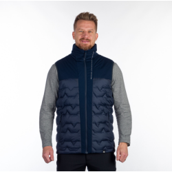 Northfinder Pánska hybridná vesta zateplená ORVILLE VE-3460OR bluenights
