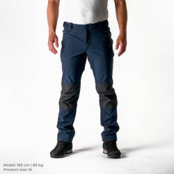 Northfinder pánske turistické strečové softshellové nohavice 3L Pedro 