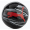 Futbalová lopta PUMA Attacanto Graphic puma blac/red veľ. 5