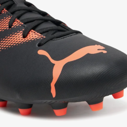 Puma junior kopačky Attacanto Fg/Ag JR black-glowing red 