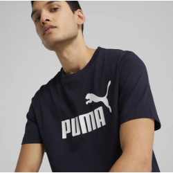 PUMA pánske tričko ESS 1 logo  Tee New navy 