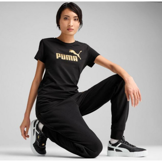 PUMA dámske tričko ESS METALLIC black PUMA dámske tričko ESS METALLIC black
