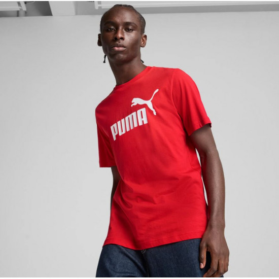 PUMA pánske tričko ESS 2 color red PUMA pánske tričko ESS 2 color red