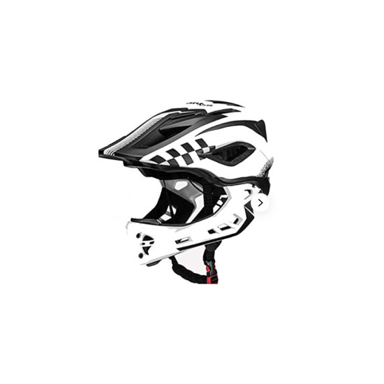 Detská freeride prilba ROCKBROS FreeRide white black