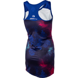 NORTHFINDER DAFNHEA dámske aktívne šaty celopotlačené