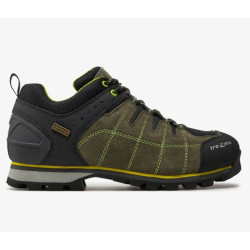TREZETA pánska nízka obuv Hurricane Evo Low Wp, Dark green/Lime