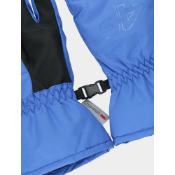 4F Detské lyžiarske rukavice cobalt 4FJWAW24AFGLU130