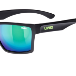 uvex lgl 29 black mat green/mirror green s3