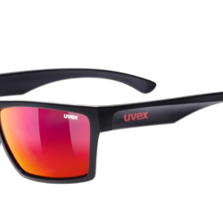 uvex lgl 29 black mat red/mirror red s3