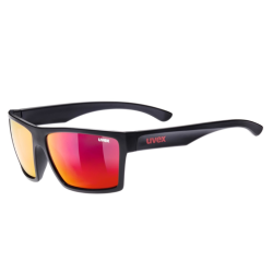 uvex lgl 29 black mat red/mirror red s3