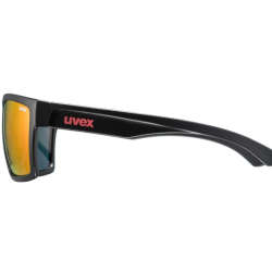 uvex lgl 29 black mat red/mirror red s3