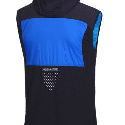 NORTHFINDER VHAN 3 pánska skialp vesta hybridná Polartec® Alpha® darkblueblack