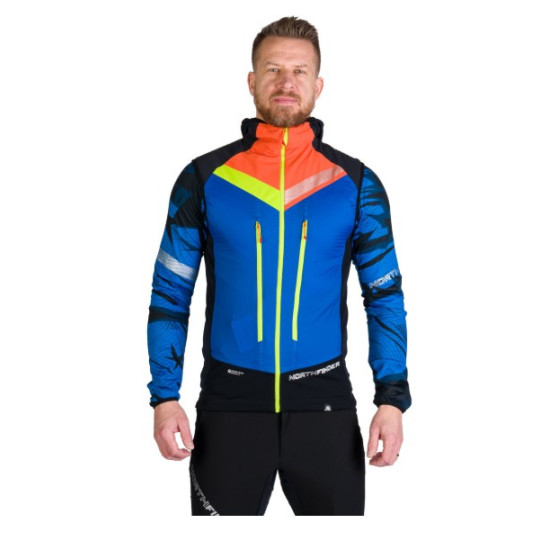 NORTHFINDER VHAN 3 pánska skialp vesta hybridná Polartec® Alpha® darkblueblack NORTHFINDER VHAN 3 pánska skialp vesta hybridná Polartec® Alpha® darkblueblack