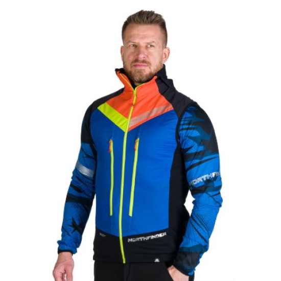 NORTHFINDER VHAN 3 pánska skialp vesta hybridná Polartec® Alpha® darkblueblack NORTHFINDER VHAN 3 pánska skialp vesta hybridná Polartec® Alpha® darkblueblack