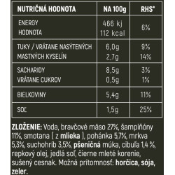 CAMPCORE WILD PORK – Bravčový guláš s kašou a hubami CAMPCORE WILD PORK – Bravčový guláš s kašou a hubami